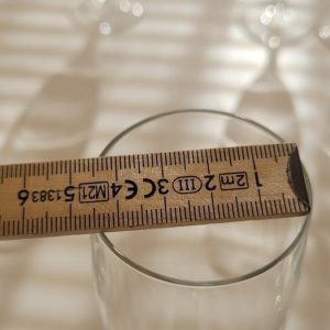 4st, Champagneglas ARC France, 17cm