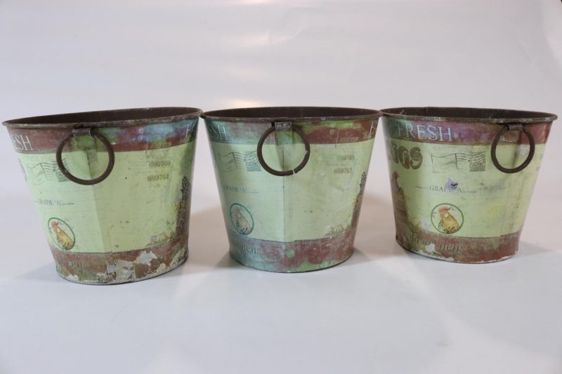 3st Krukor, Lantlig stil, D=12cm