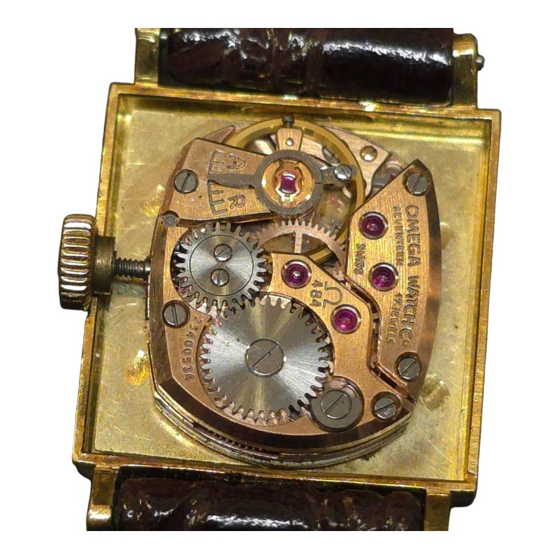 Exklusiv Omega Vintageklocka i 18K Guld – Stilren Elegans från 1968