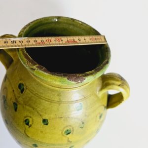 Charmigt Lergodskrus från Tidigt 1900-tal – Rustik Elegans för Ditt Hem