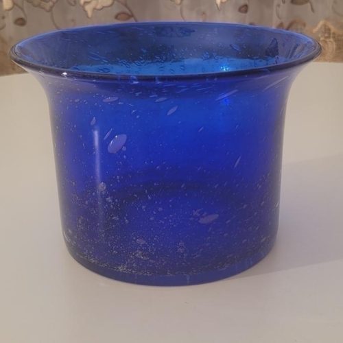 SEA Glasbruk, ytterfoder, blå, Boda