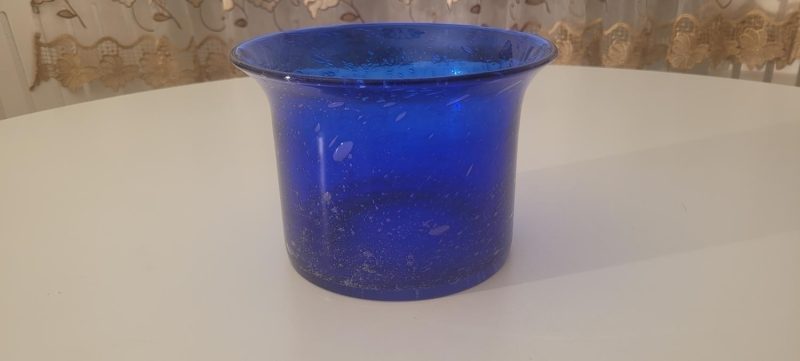 SEA Glasbruk, ytterfoder, blå, Boda