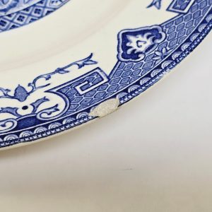 Boch La Louvière "Yeddo"-tallrik Belgien