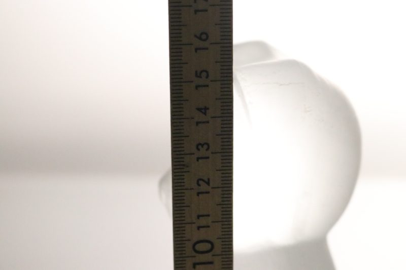 Glasfigurin, nalle, Nybro Sweden 1985