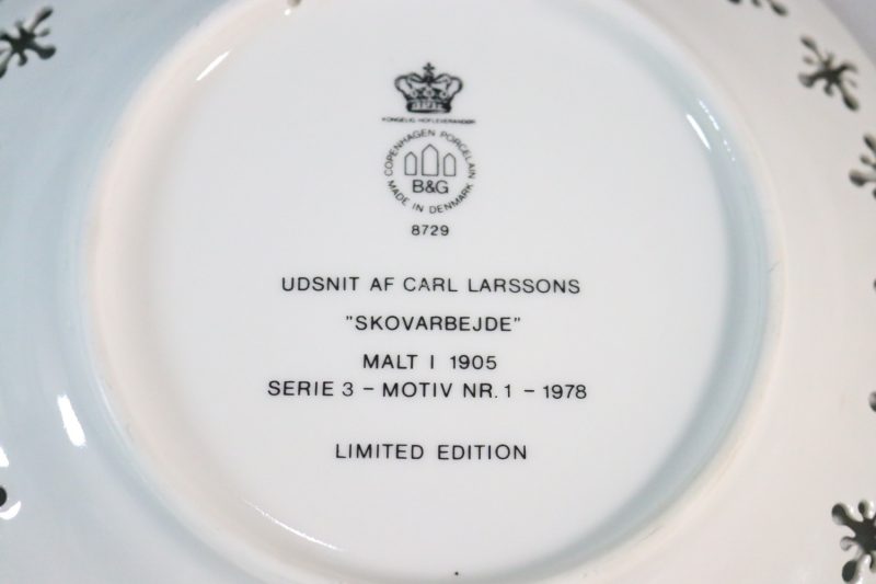 Väggtallrikar B&G Copenhagen, Carl Larsson 4st