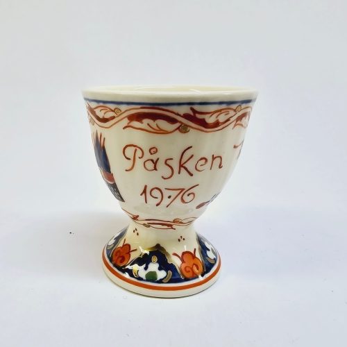 Handmålat Påskägg i Keramik – 1976, Begränsad Upplaga Nr 34/1000