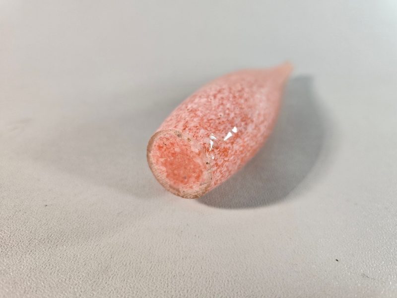 Elegant Orange glasvas till Salu