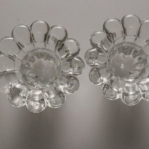 2st ljushållare Forever Crystal, 24 % bly,  för långa ljus