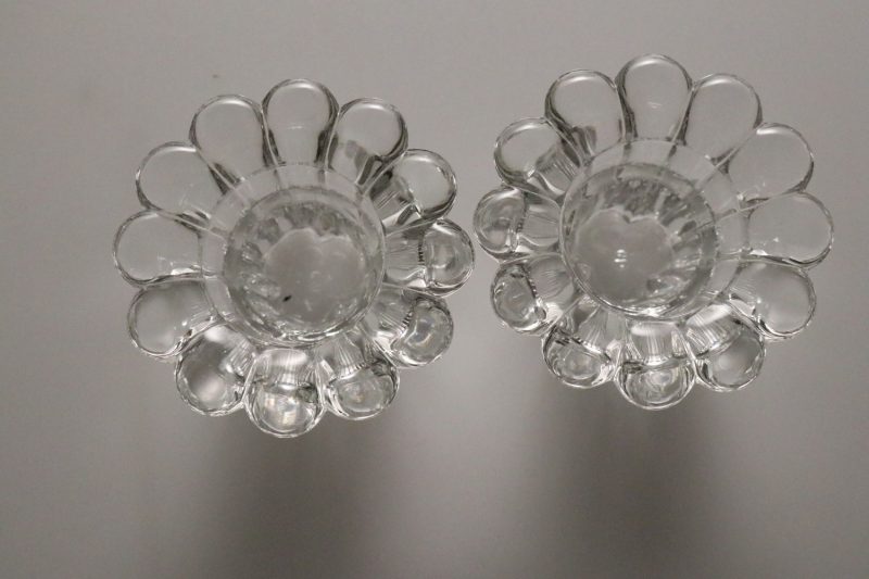 2st ljushållare Forever Crystal, 24 % bly,  för långa ljus