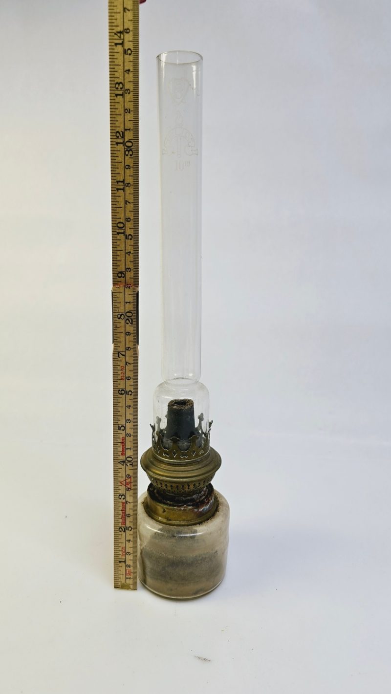 Antik fotogenlampa "Kosmos Brenner" – Charm med tidens patina