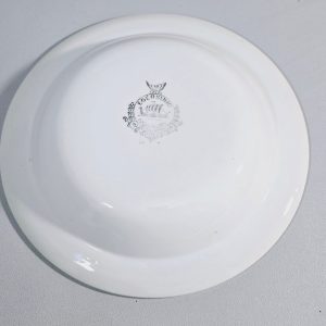 Vacker Retro djup tallrik, Egersund Norway - 20cm