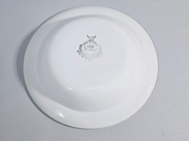 Vacker Retro djup tallrik, Egersund Norway - 20cm