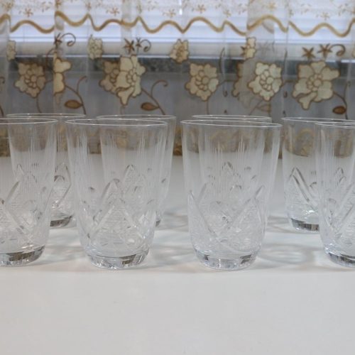 Glasservis, Kristall, GPI AB i Kosta, 1950/60-tal