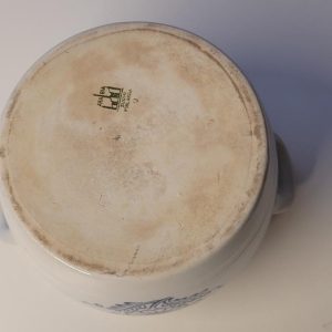 Krus / Kruka med blå dekor Arabia