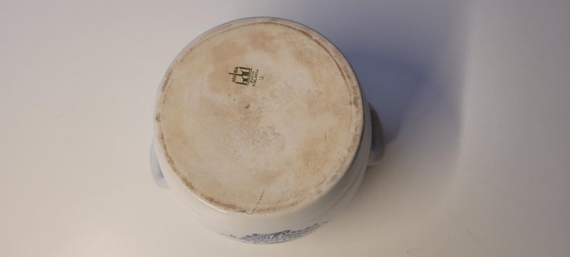Krus / Kruka med blå dekor Arabia