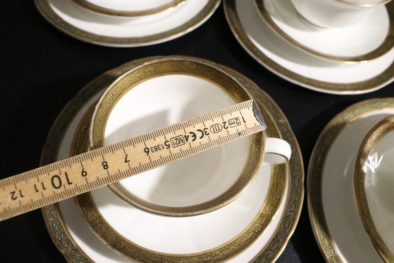 Kaffeservis från Gustavsberg – "Dek 2390" – Svensk Elegans i Porslin