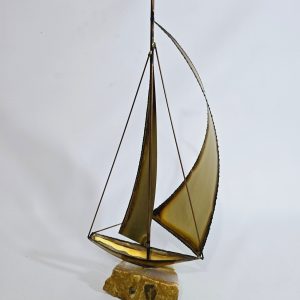 SKULPTUR, segelbåt, The Lady Bug Inc. LAHAINA, HAWAII, 1900-tal