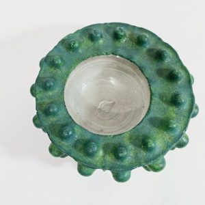 Unik Vintage Skål från BodaNova – Skandinavisk Designklassiker i Grön Betong