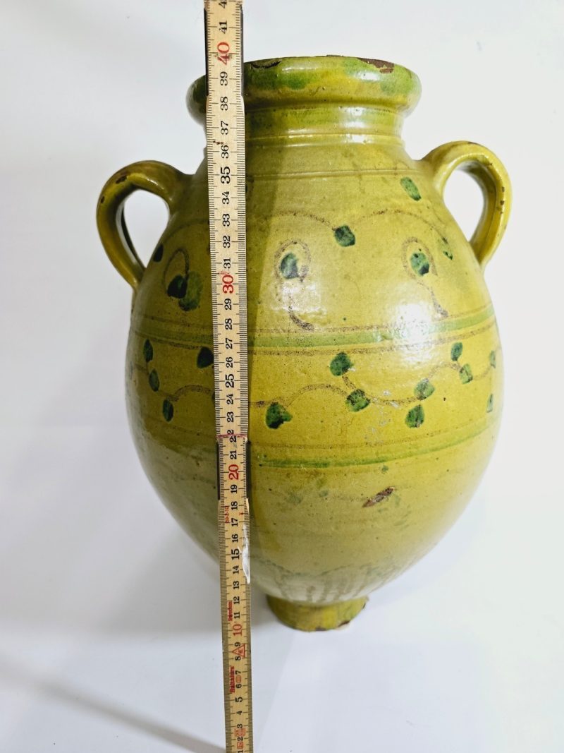 Charmigt Lergodskrus från Tidigt 1900-tal – Rustik Elegans för Ditt Hem
