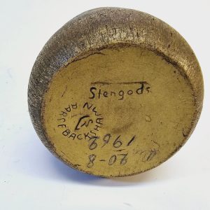 Stilren Vas i Stengods från Barsebäckshamn - 60-talets Tidlösa Charm
