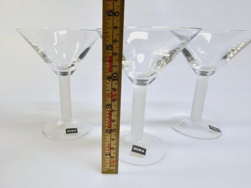 Set med tre DUKA martiniglas
