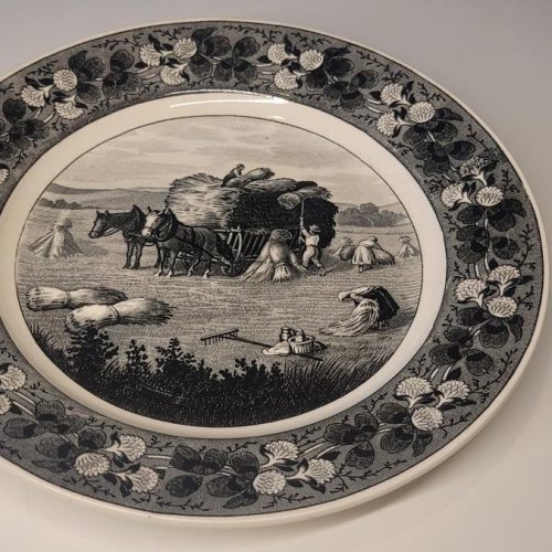 Vintage tysk tallrik Villeroy & Boch, Dresden 6329