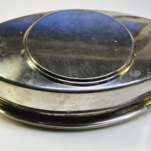 Elegant rostfri ugnsgryta med perforerad insats - 42 cm