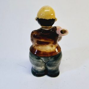 Keramisk Flaskfigur – 17 cm, Handmålad