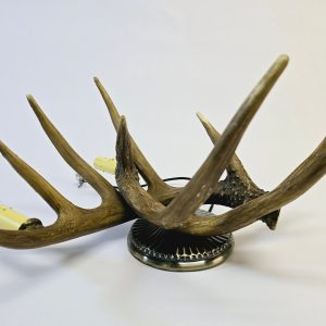 Rustik Vägglampa med Horn – Naturnära Design för Hemmet