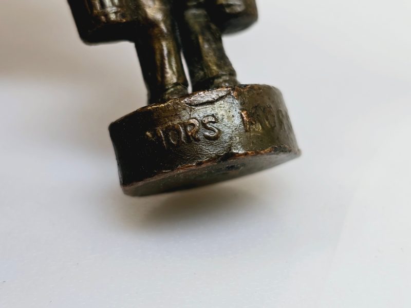 Tre Små Figurer i Brons – "Mors" – Historisk Samlingsdetalj