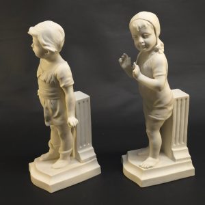 Charmiga Gustavsberg Figuriner i Par – 1919