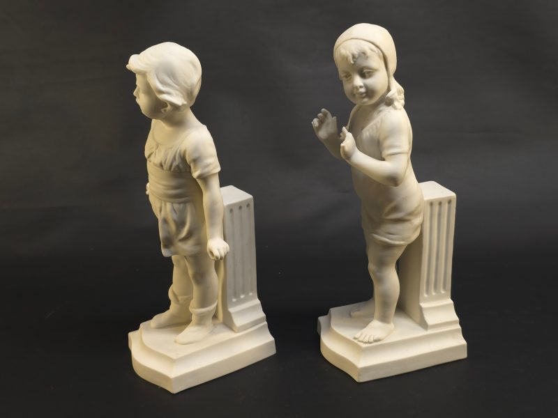 Charmiga Gustavsberg Figuriner i Par – 1919