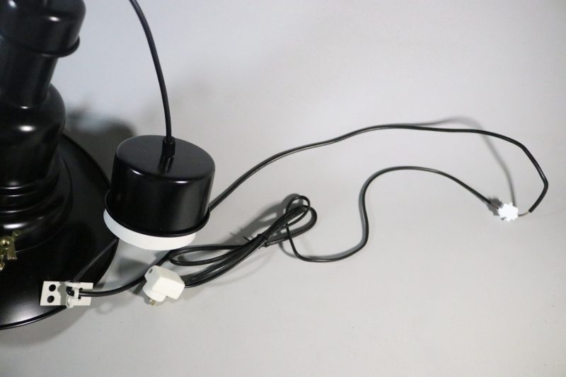 Kökslampa, industriell design, gjord av metall och glas "OTTAVA"