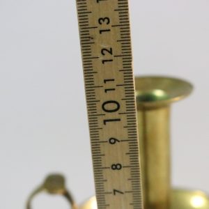 KONTORSLJUSTAKE / Nattljusstake, Ljusstake, Mässing