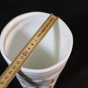 Hög vas, Mjölkglas / Opalglas