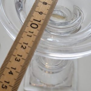 2st stora ljushållare i glas