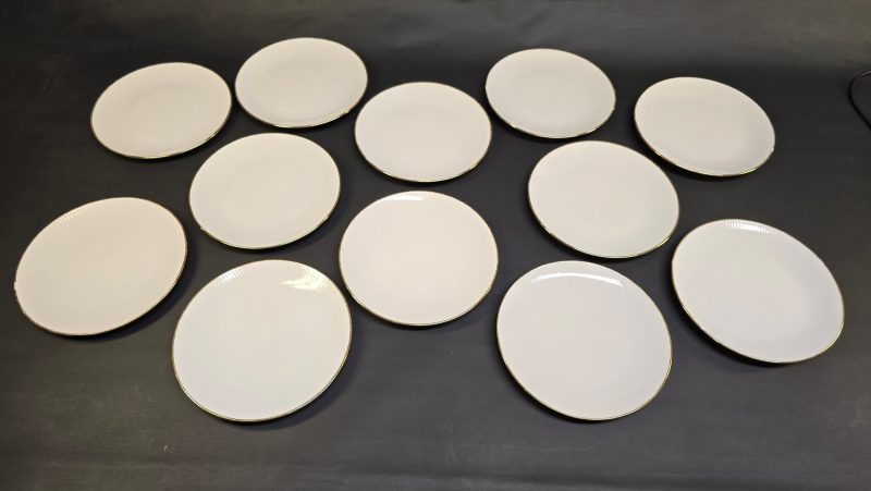 Elegant set med 12 tallrikar från Seltmann Weiden Bavaria
