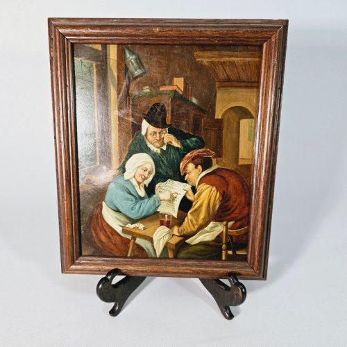 Kopparmålning, David Teniers, Adriaen Brouwer, eller Adriaen van Ostade 1800-tal