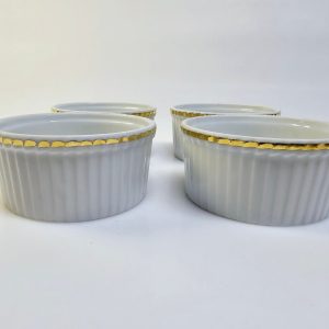 Set med 4 ramekiner från APILCO, Frankrike
