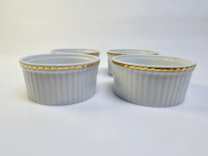 Set med 4 ramekiner från APILCO, Frankrike