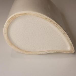 Vit vas 15cm