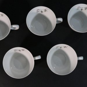 5st Kaffekoppar "Arbour",  ROSENTHAL CONTINENTAL, Raymond loewy