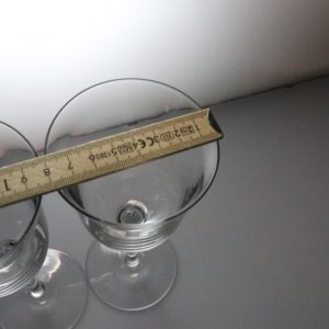 3st vinglas, höjd 20cm