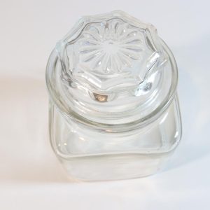 Förvaringsburk, glas. USA