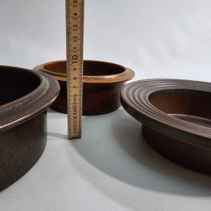 2st Skålar, Arabia, "Ruska", Glaserad stengods, Designer: Ulla Procopé