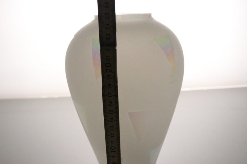 Exklusiv 25cm Glasvas från Sia Glasbruk, Sverige
