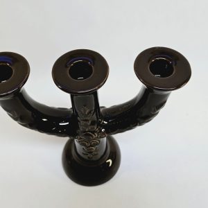Vintage Trearmad Ljusstake – Elegant Svensk Design