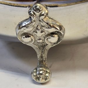 Elegant Tekanna i Nysilver  – Tidlös Design från 1900-talet