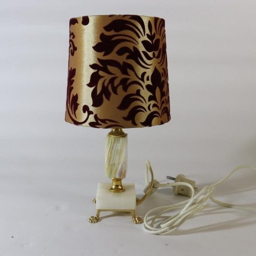 BORDSLAMPA, Marmor eller Onyx - skärm ingår