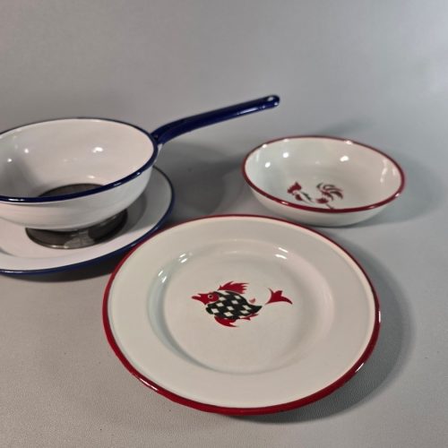 Kockums Emalj - Tidlös skandinavisk design, Einar Nerman - 4 delar